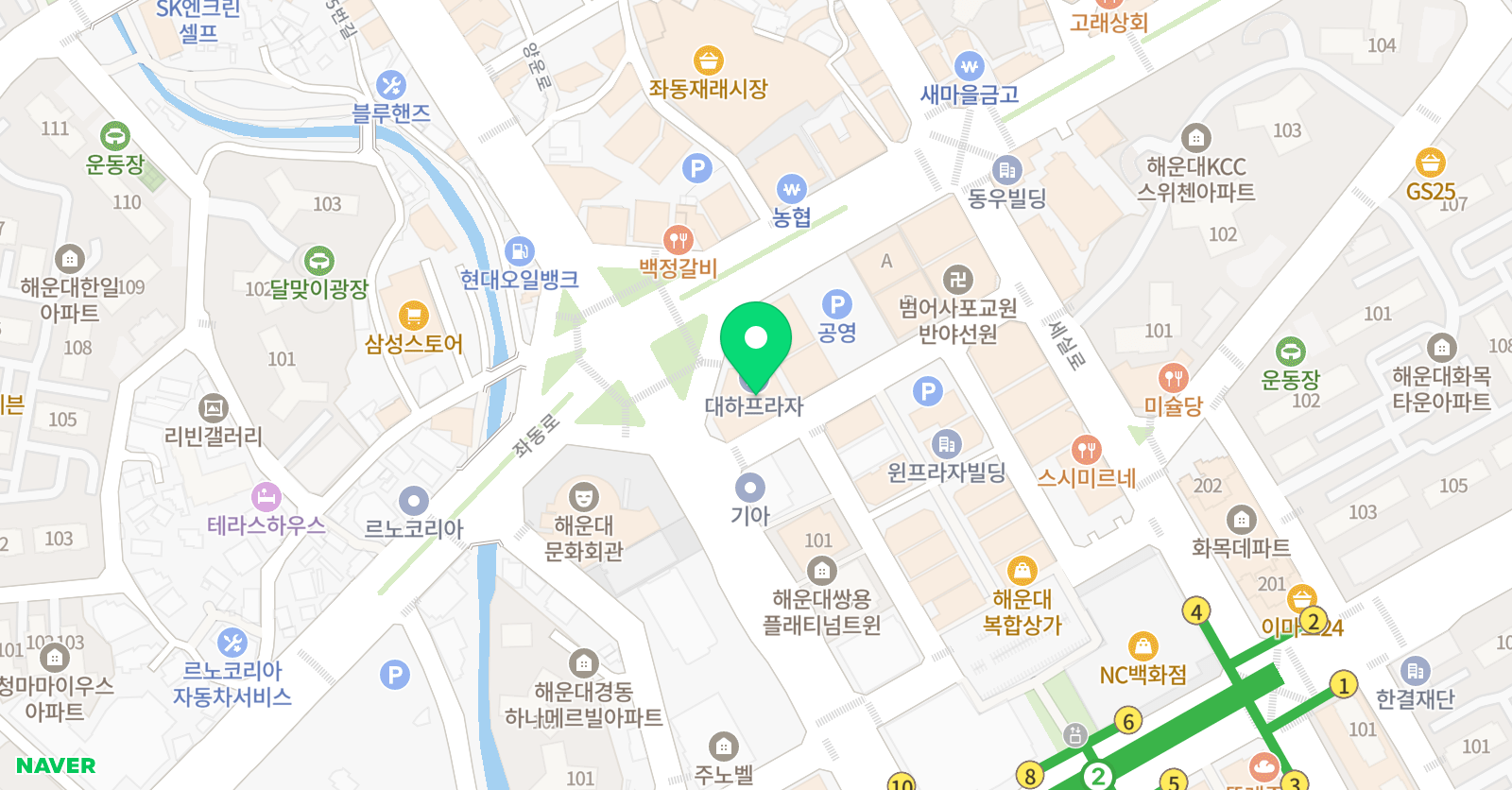 예스 영어학원 위치
