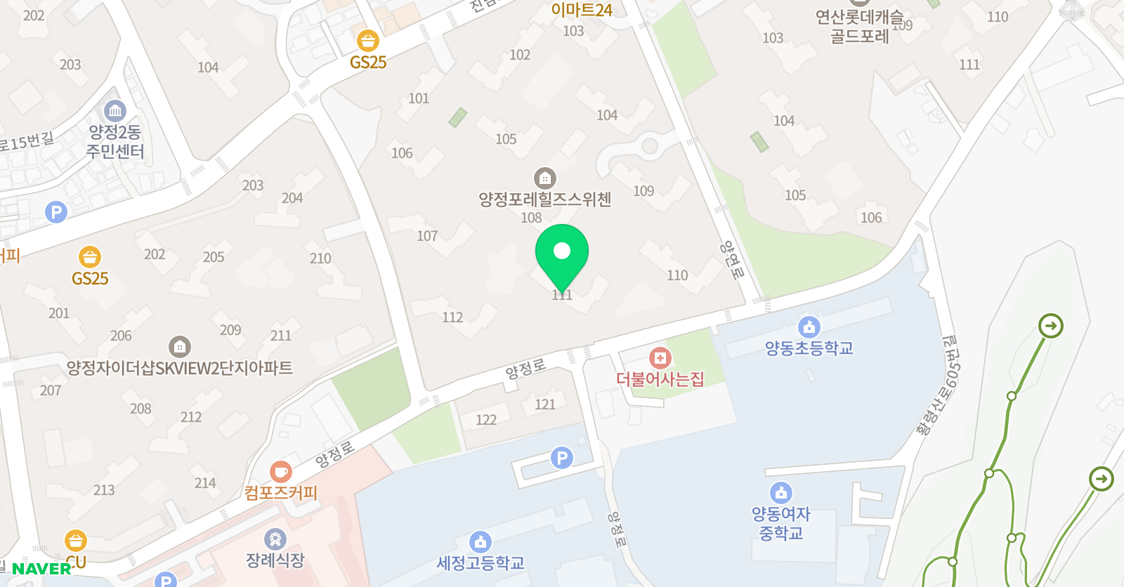 프리마 수학전문 공부방 위치