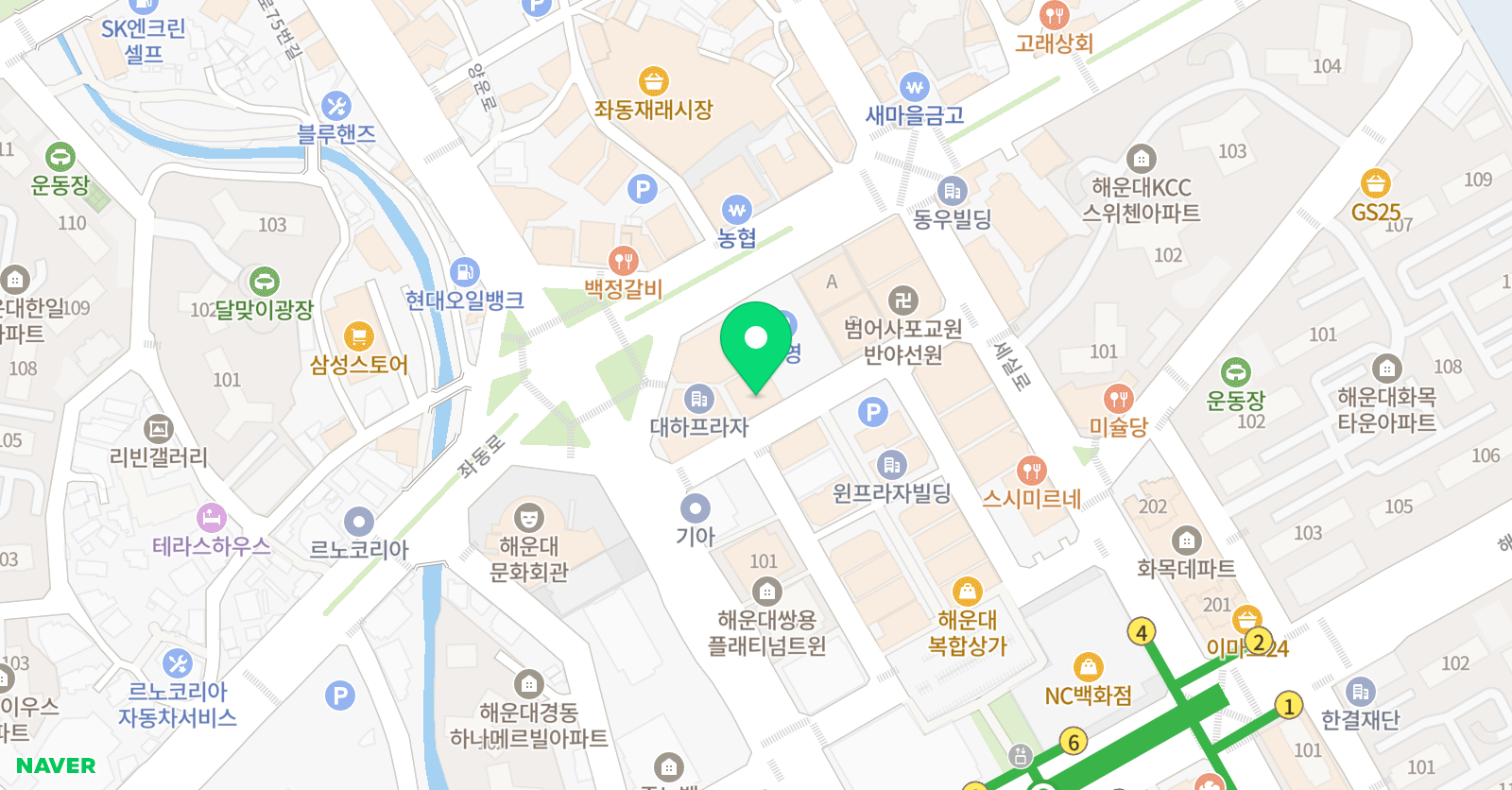 노블레스 국제어학원 위치