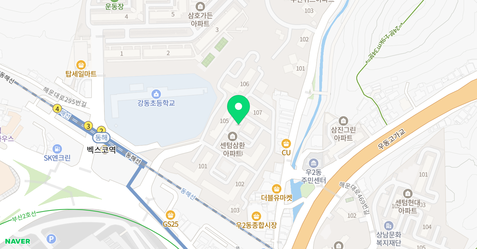 윤선생 우리집앞 영어교실 부산강동초교습소 위치