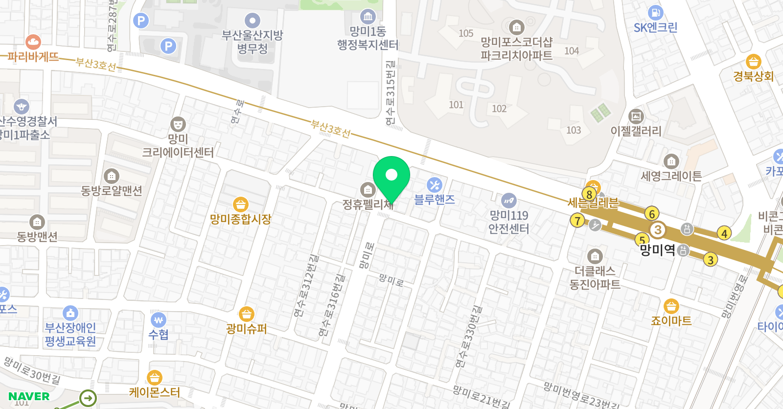 이맑음 피아노음악학원 위치