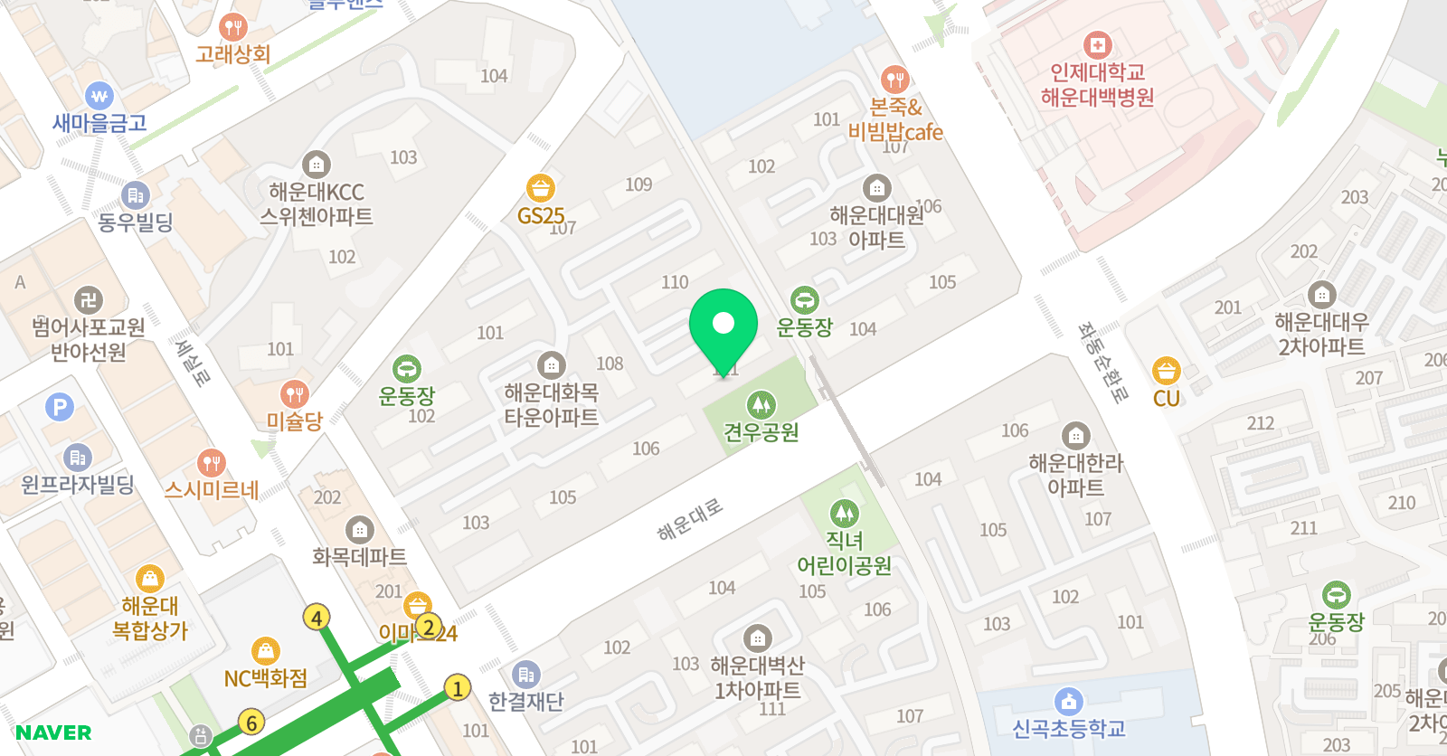 뮤엠영어 부흥초네스트 위치