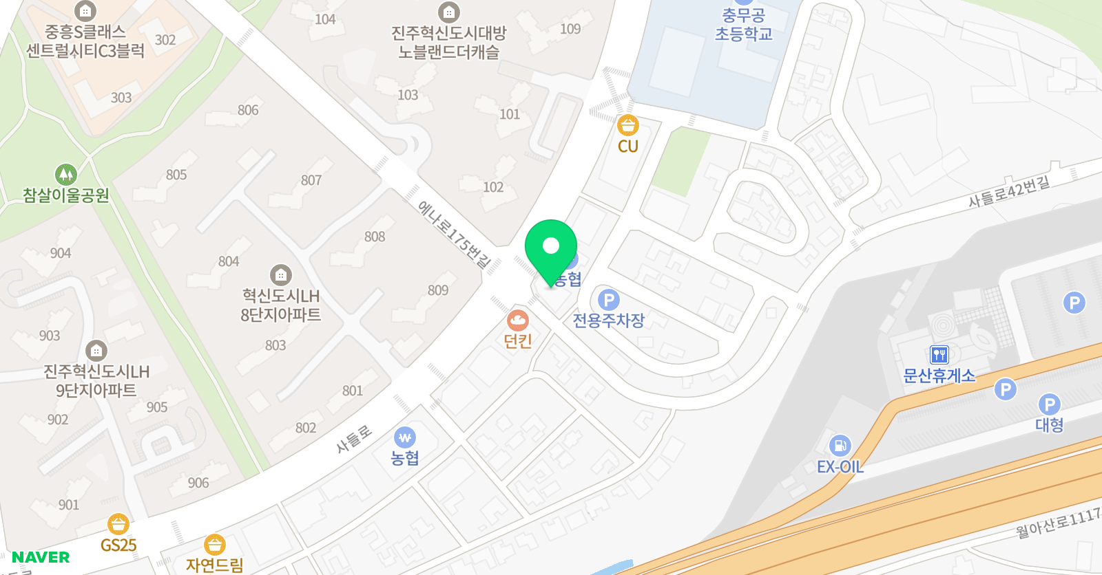 요미요미 진주교육원 위치