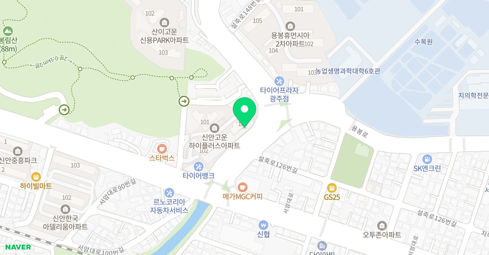 예담 온 위치