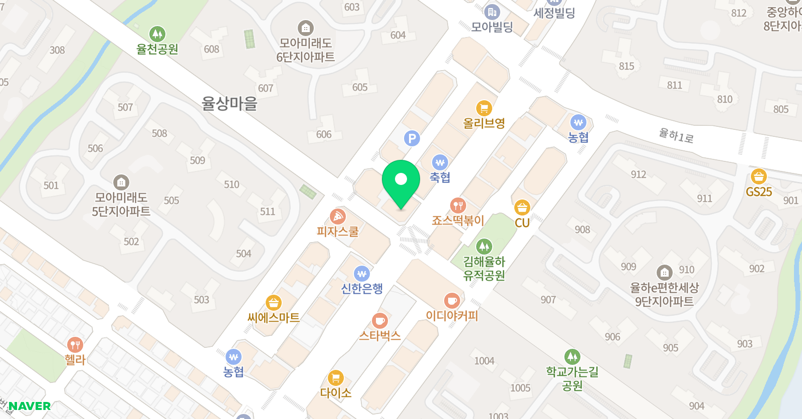 이든 음악학원 위치