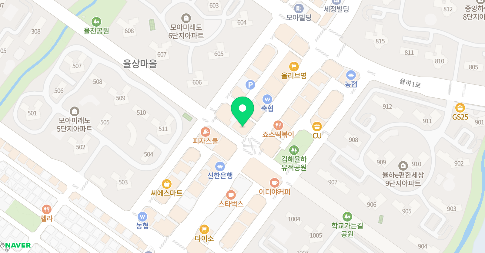 뉴스터디 학원 폴라리스 위치