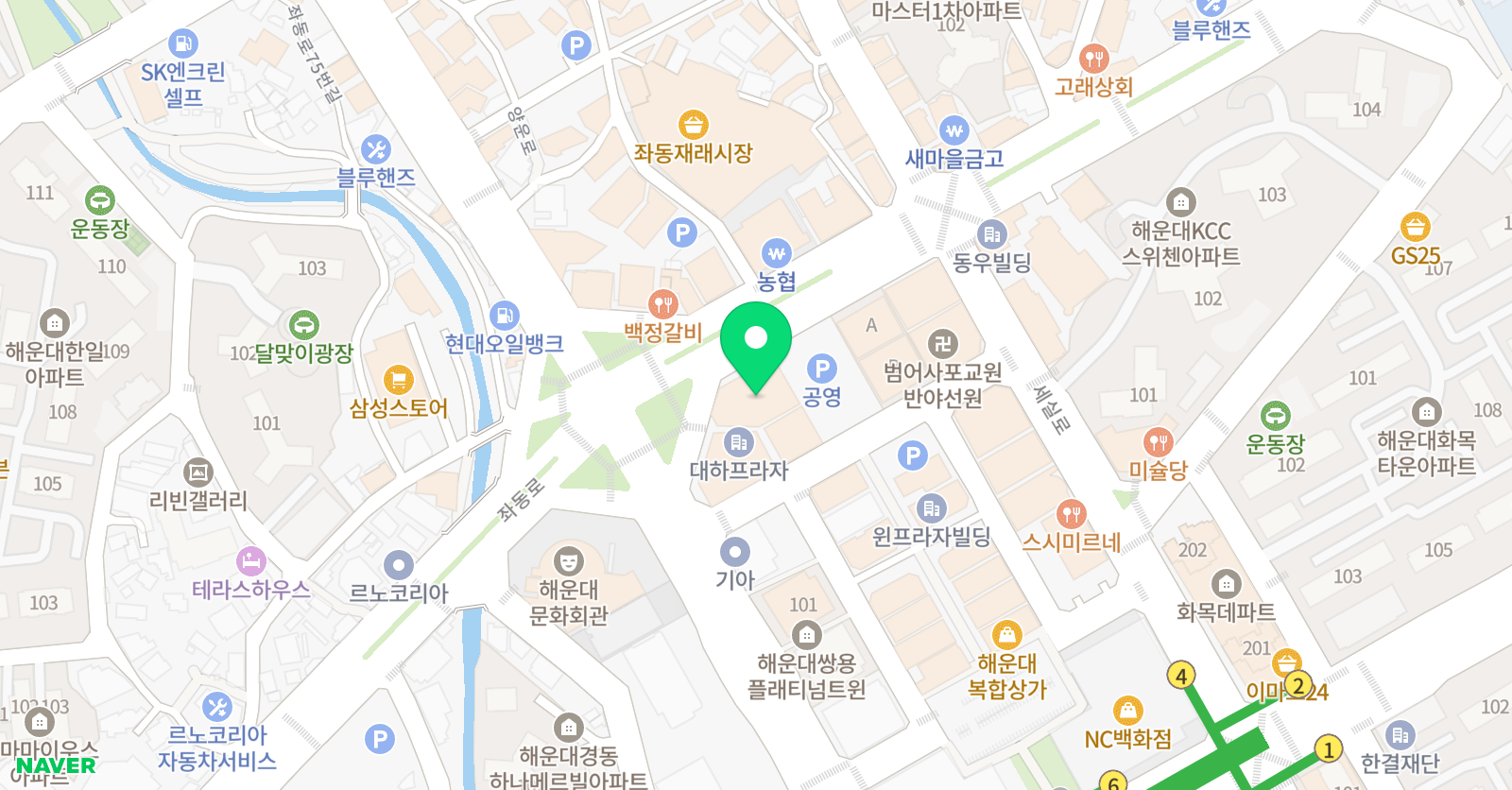 민 영어교습소 위치