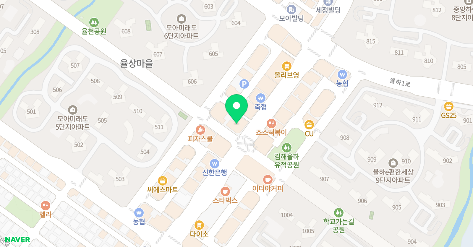 다름 영어학원 투혼관 위치
