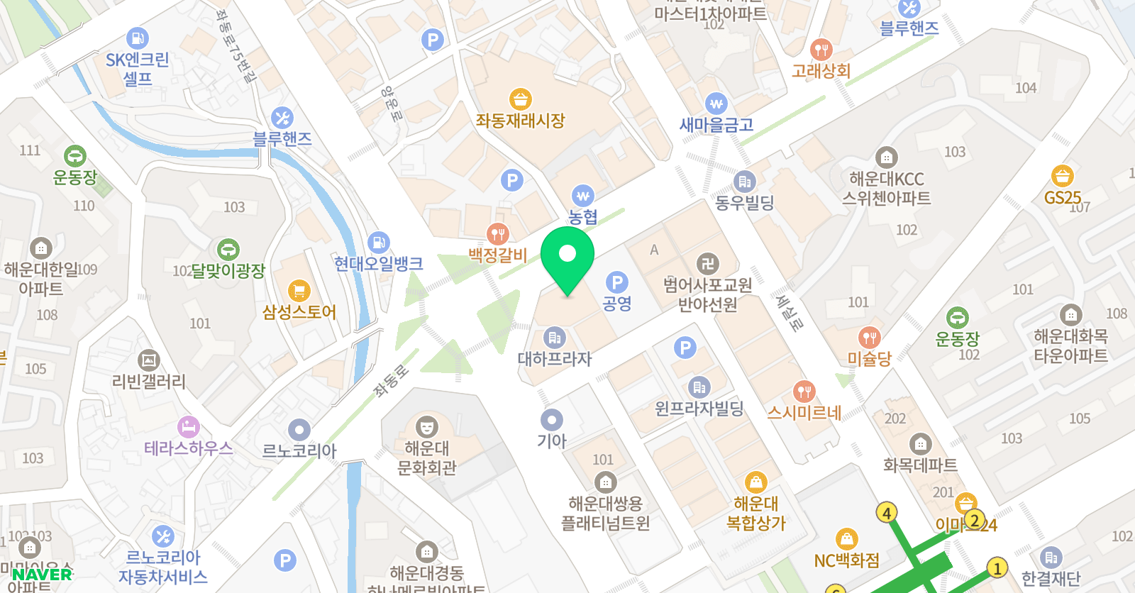 정상권 수학학원 위치