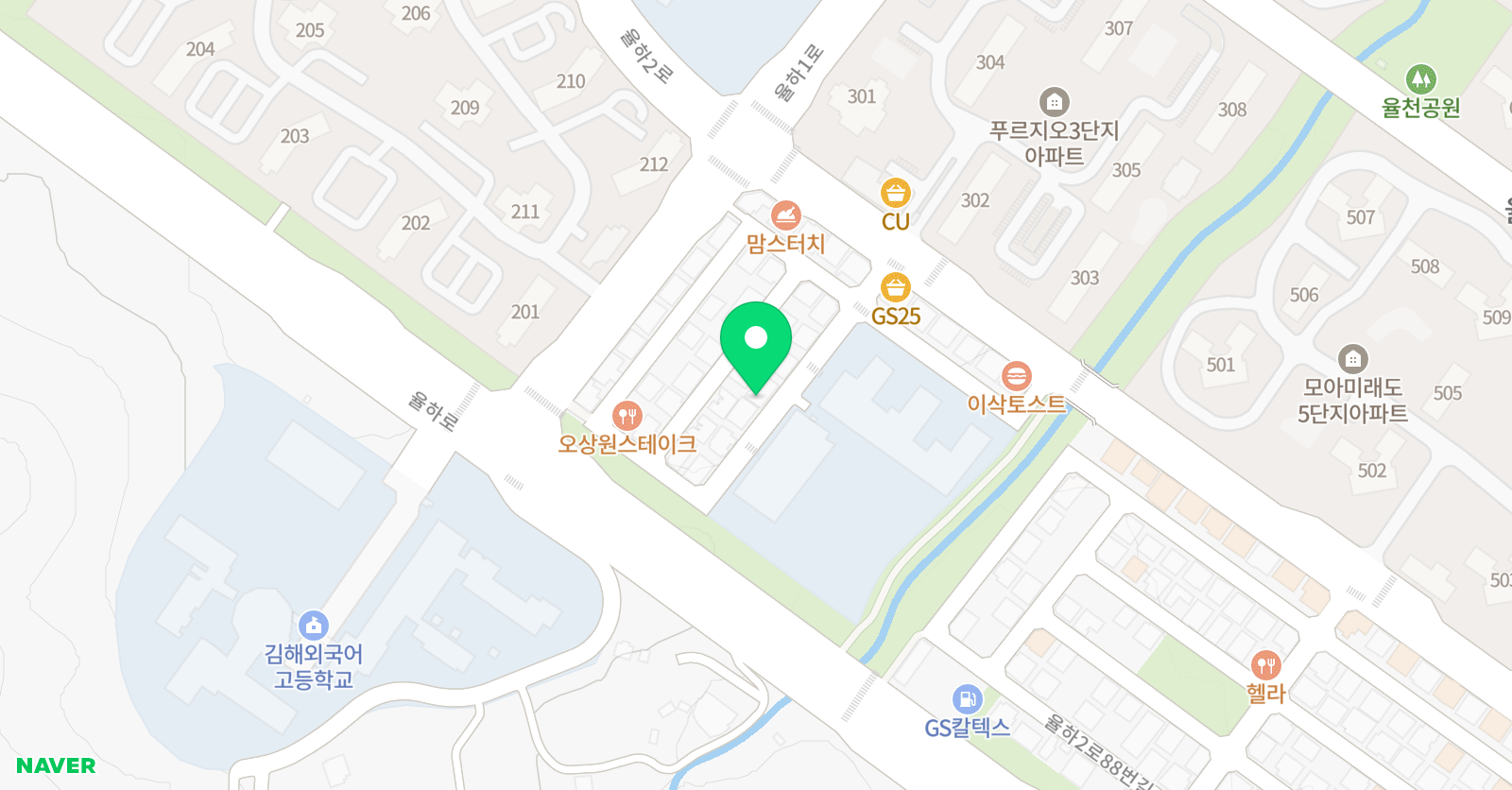 유캔 어학원 위치