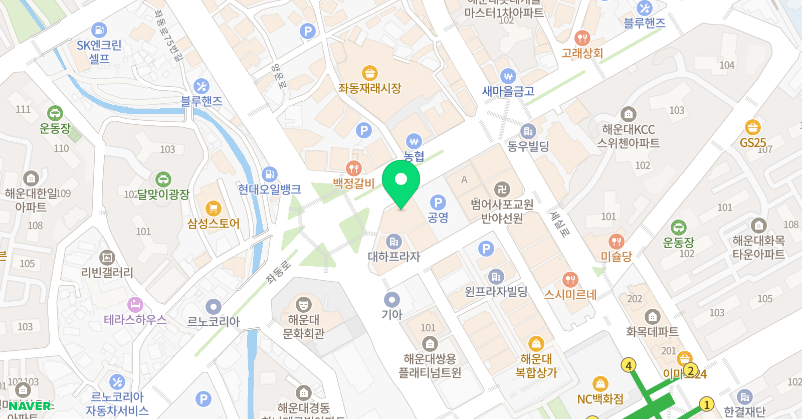 강쌤 영어교육어학원 위치