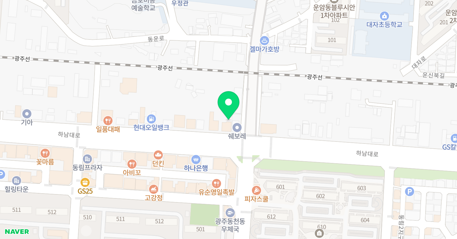 원더베이스볼 아카데미 유소년야구 위치