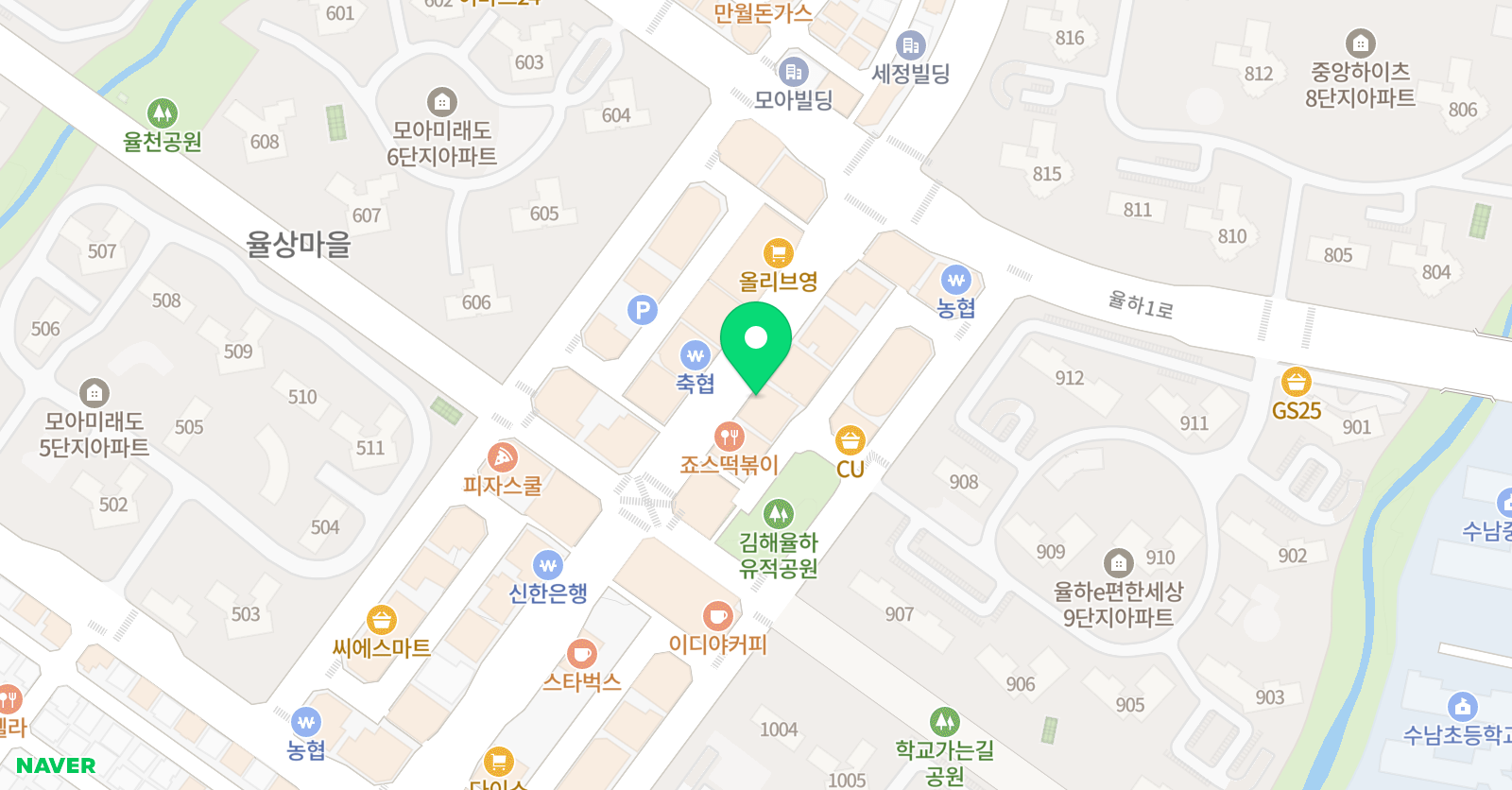 차이랑 중국어학원 위치