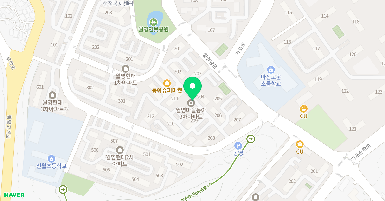 신마산어메이징잉글리쉬 학원 위치