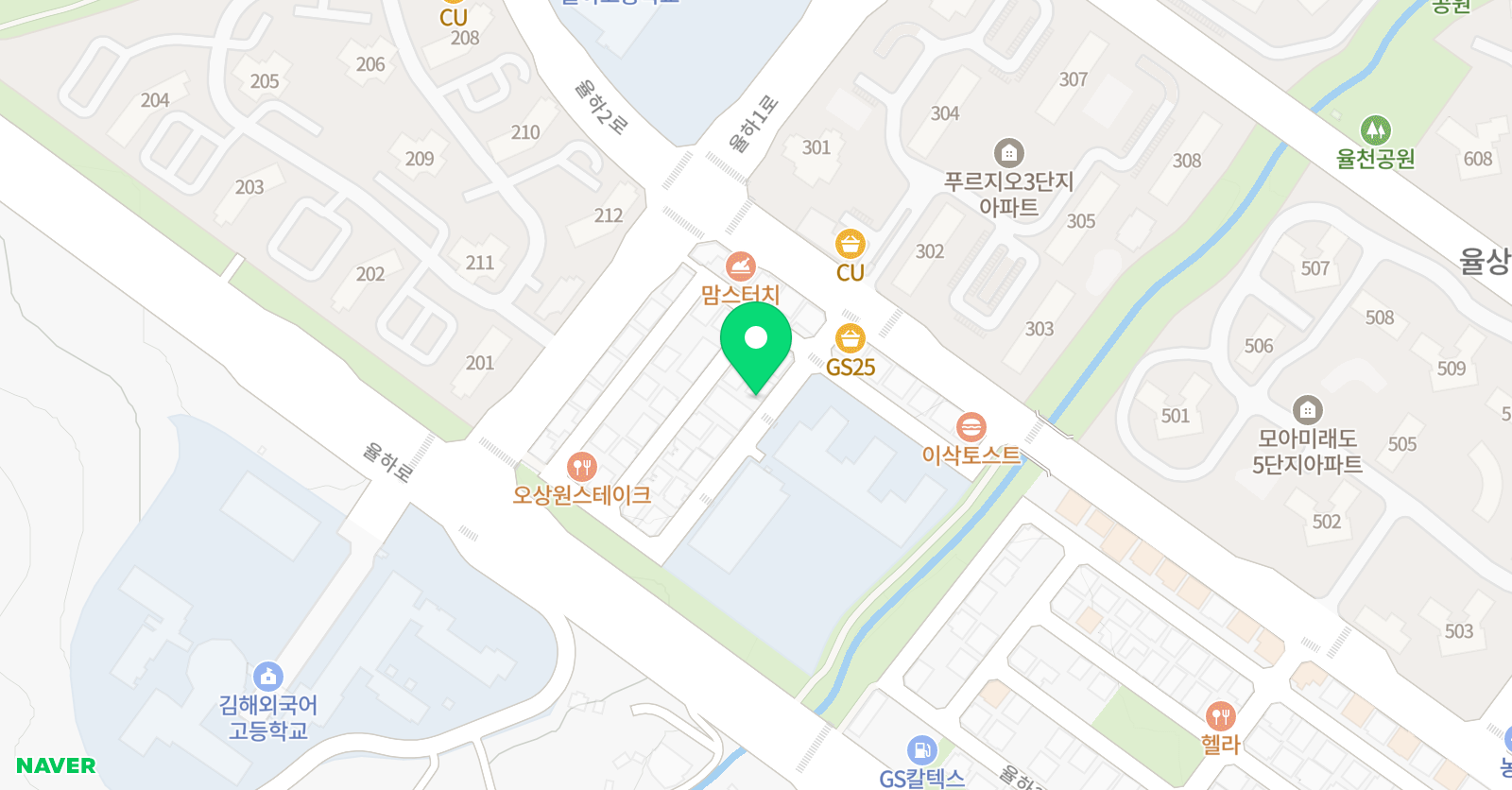 홍익 미술 위치