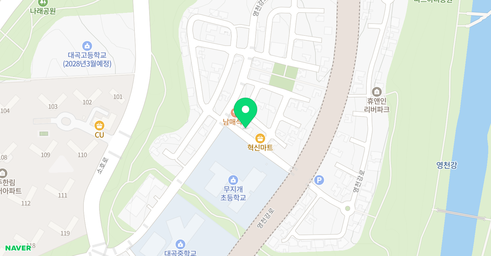 아트인 베이킹미술학원 위치