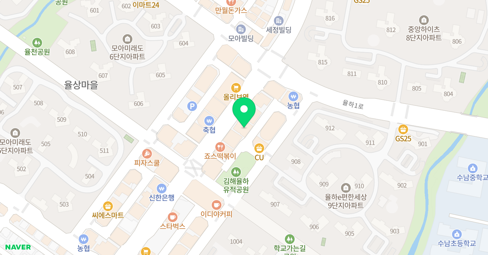 에스티 영어학원 위치