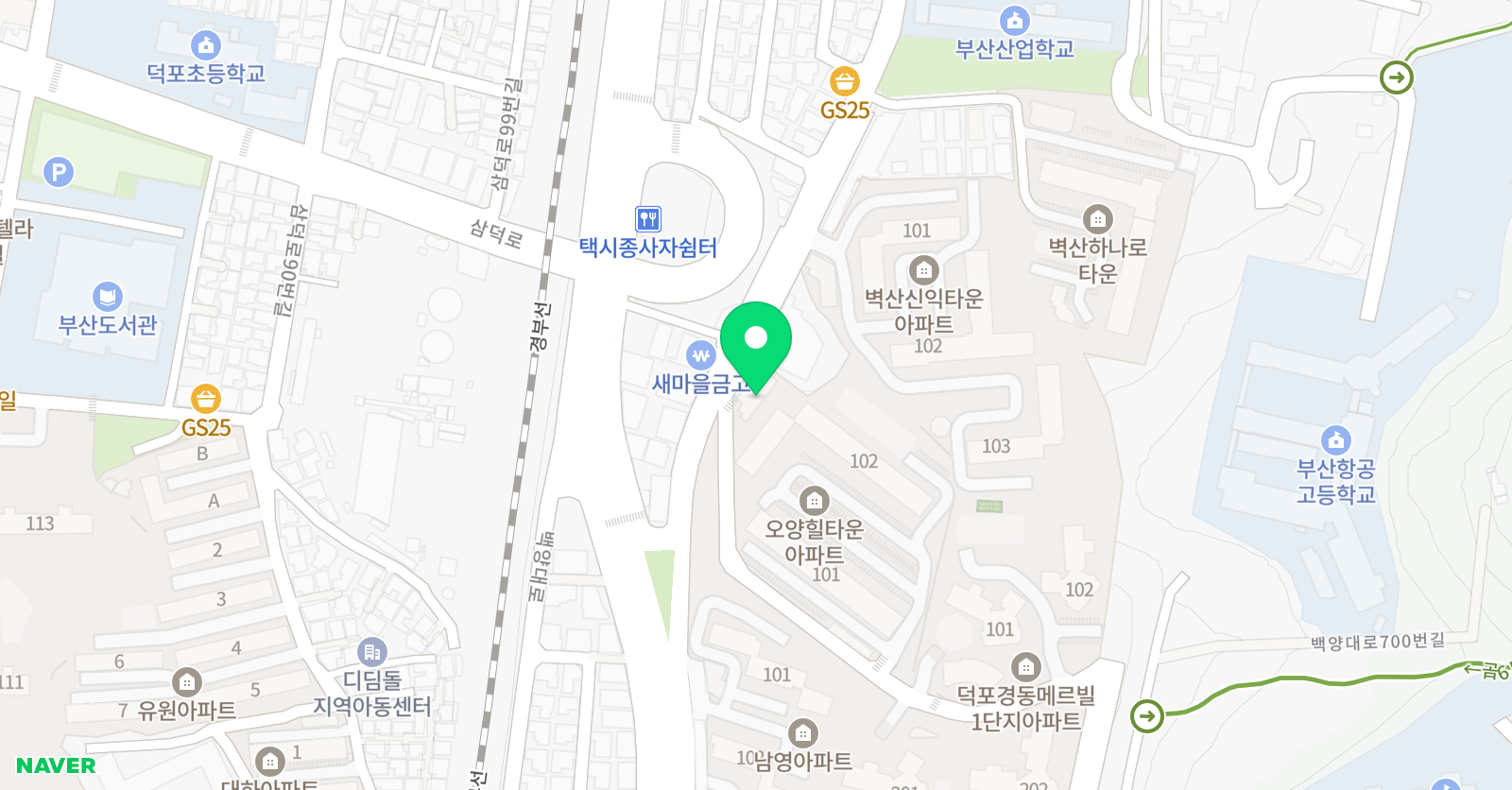 동광 태권도 위치