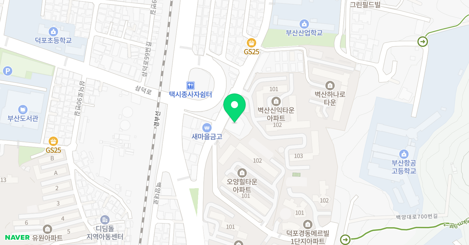 ELI 외국어학원 박성휘 단과학원 위치