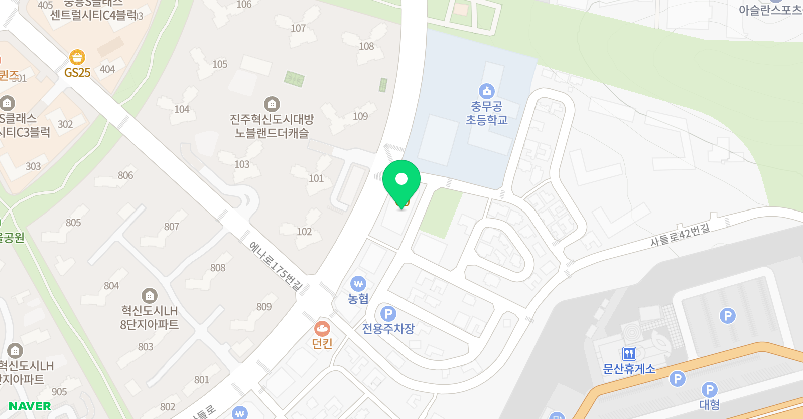 바오밥 미술 혁신2관 위치
