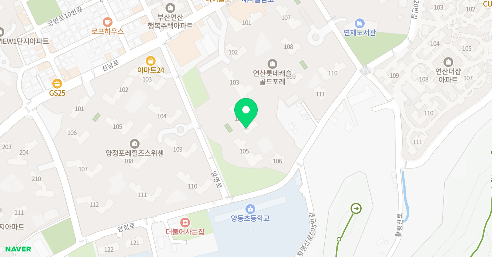 퀴니영어 위치