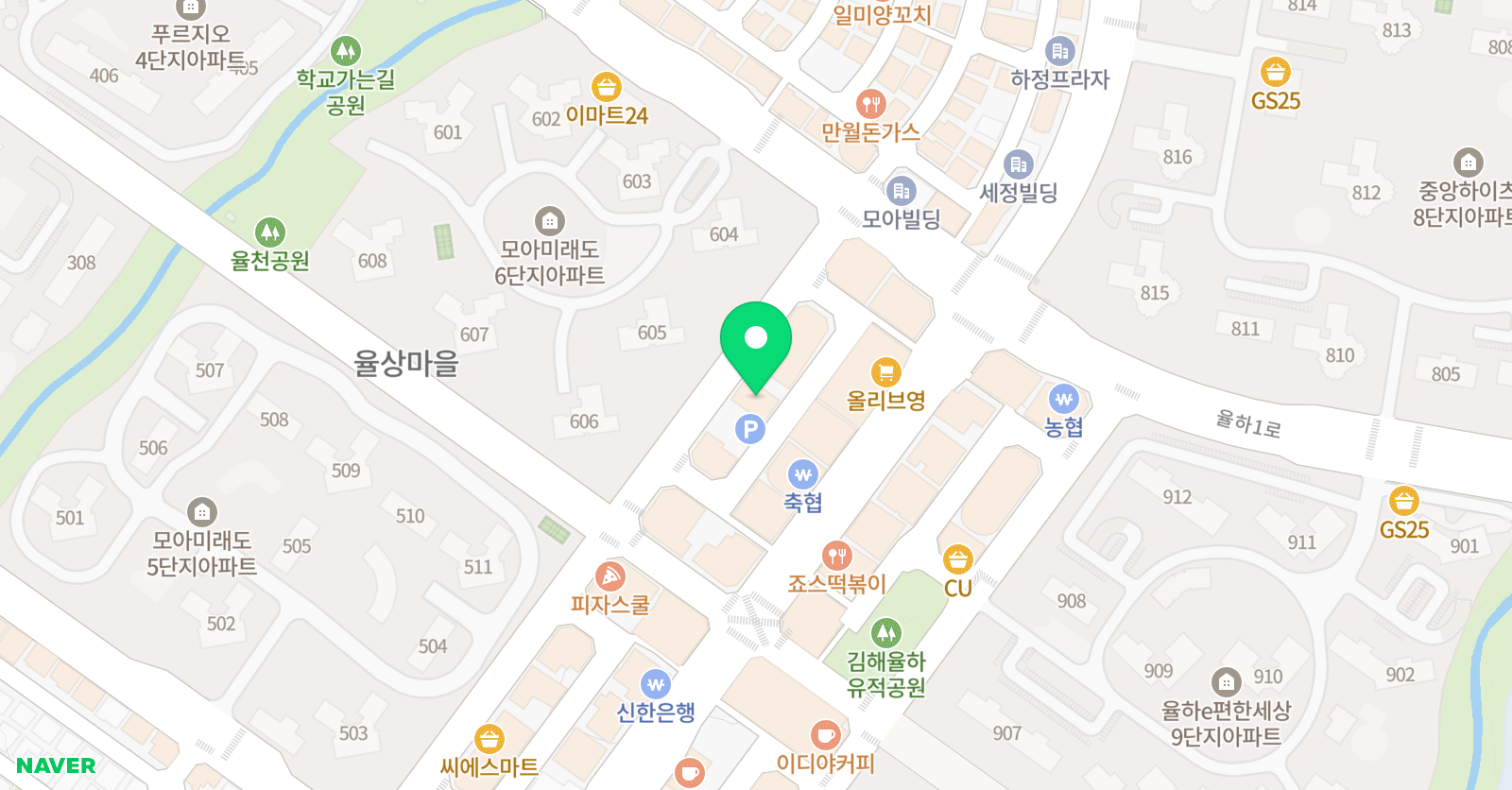 탄탄 학원 위치