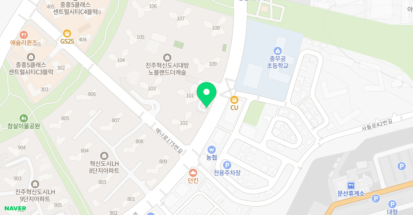 올바른 수학교습소 위치