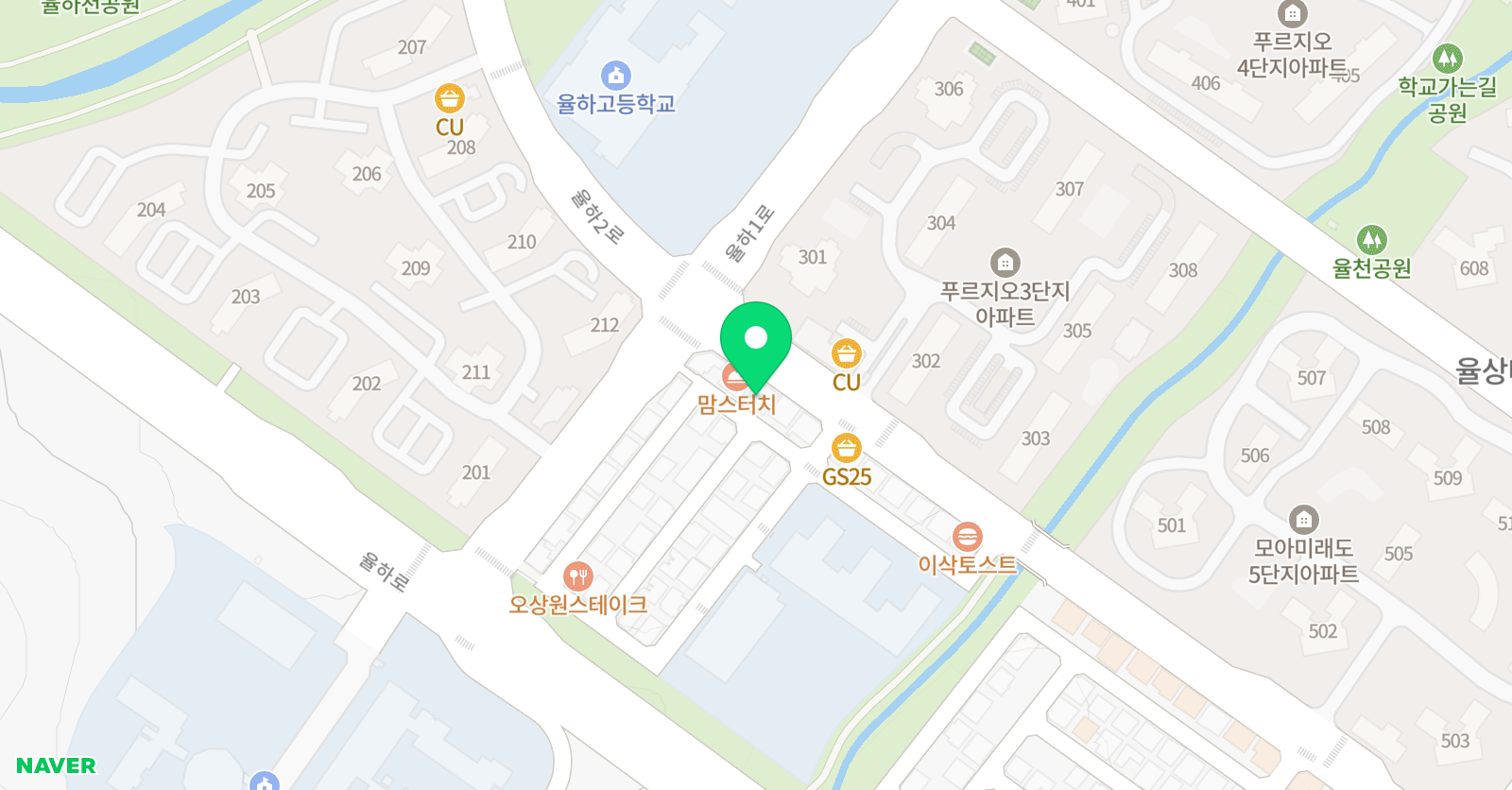 타우별 영어도서관 영어교습소 위치