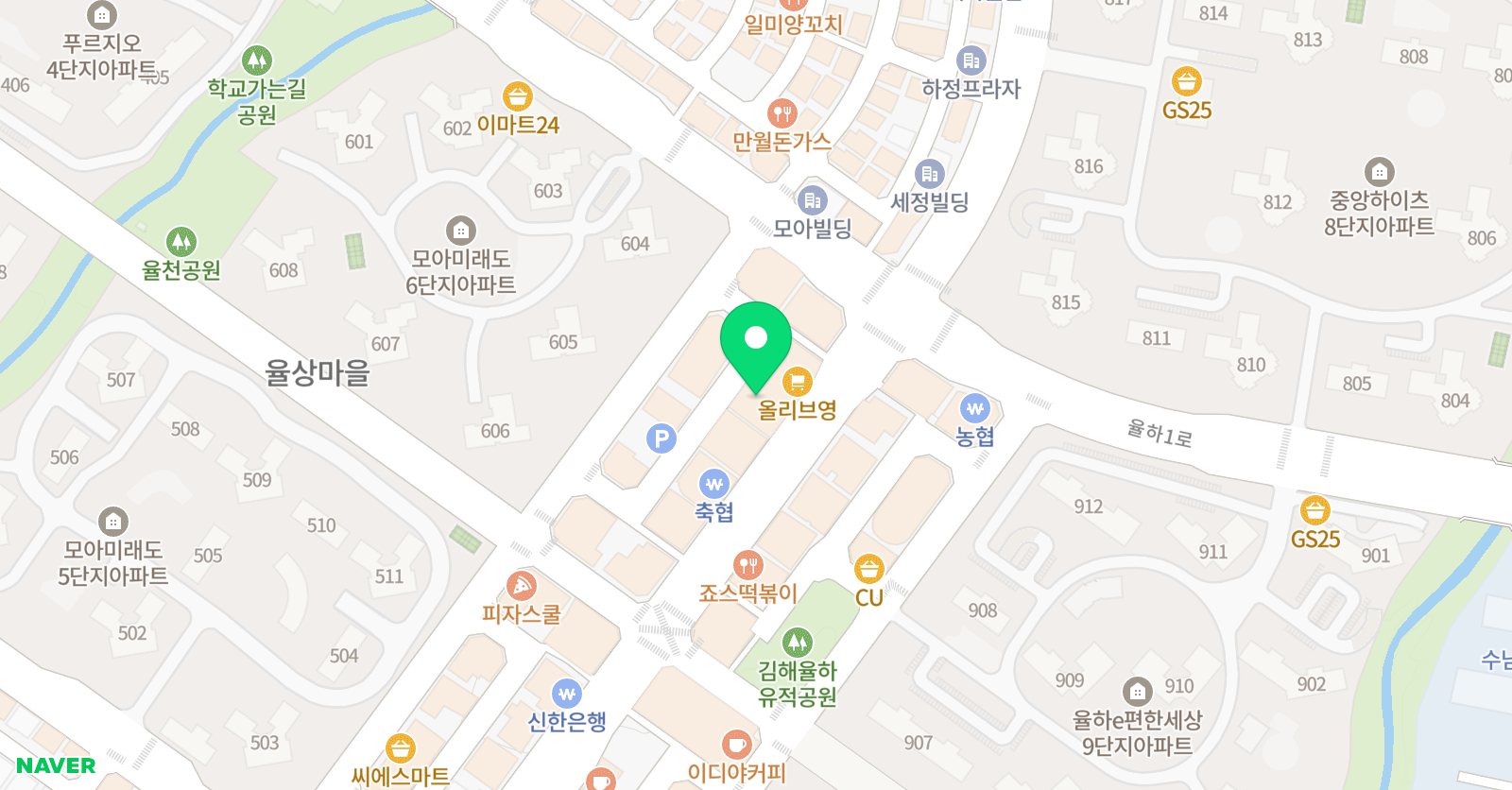 ELF엘프 어학원 위치
