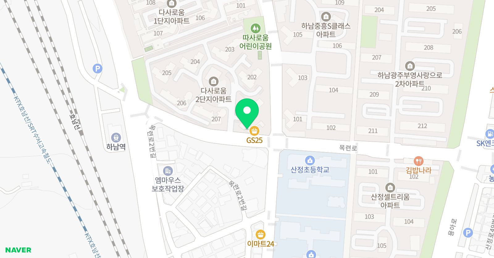 지엠티 수학 위치