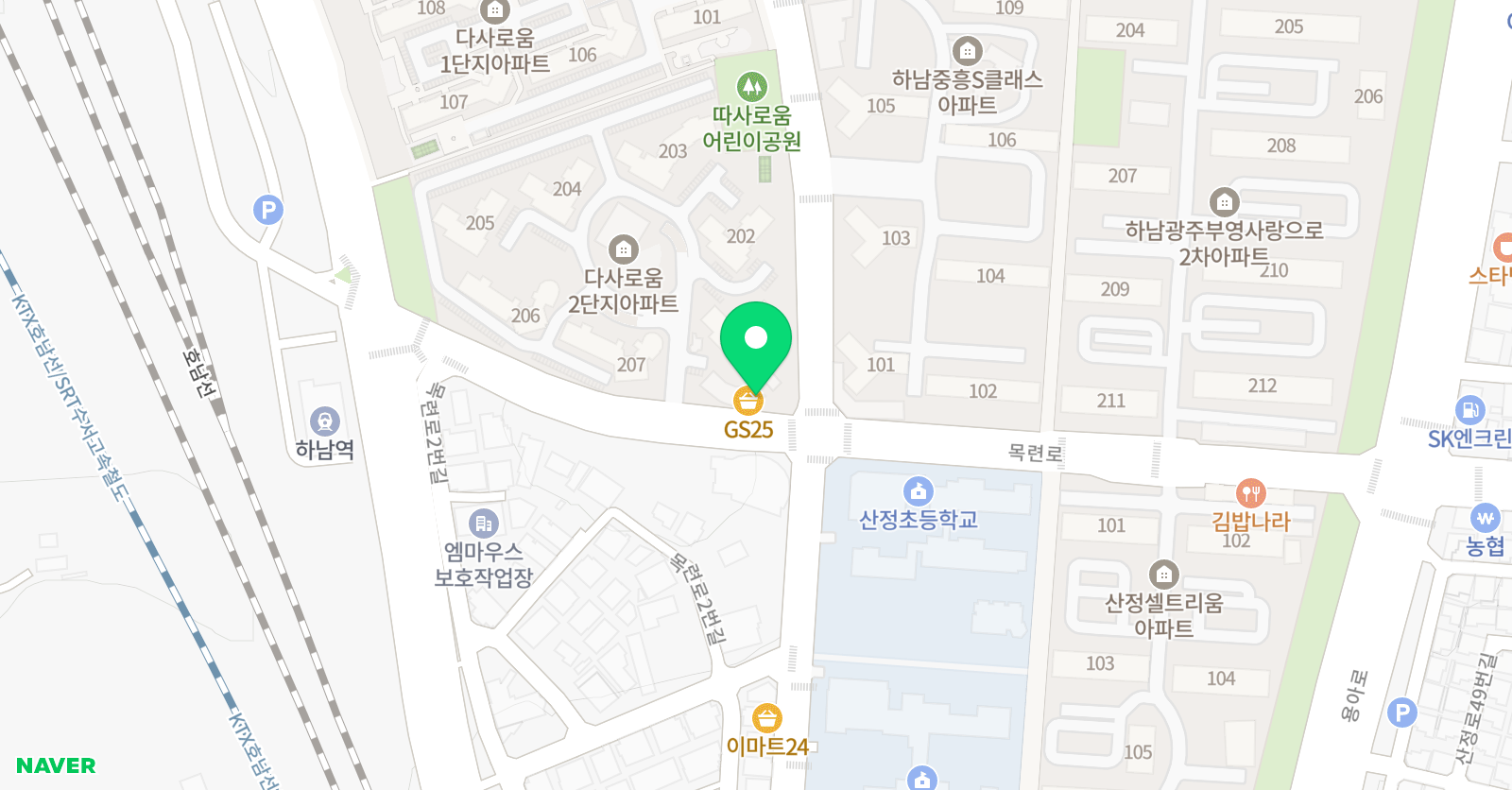 뮤직엘 음악학원 위치