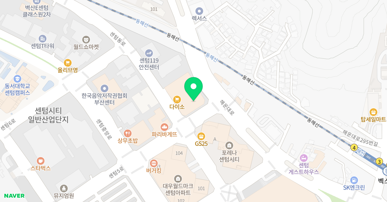 상상플러스 수학학원 위치