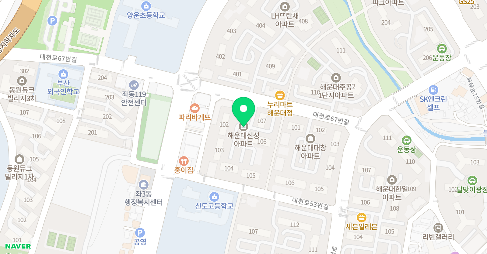 효은쌤 영어공부방 위치