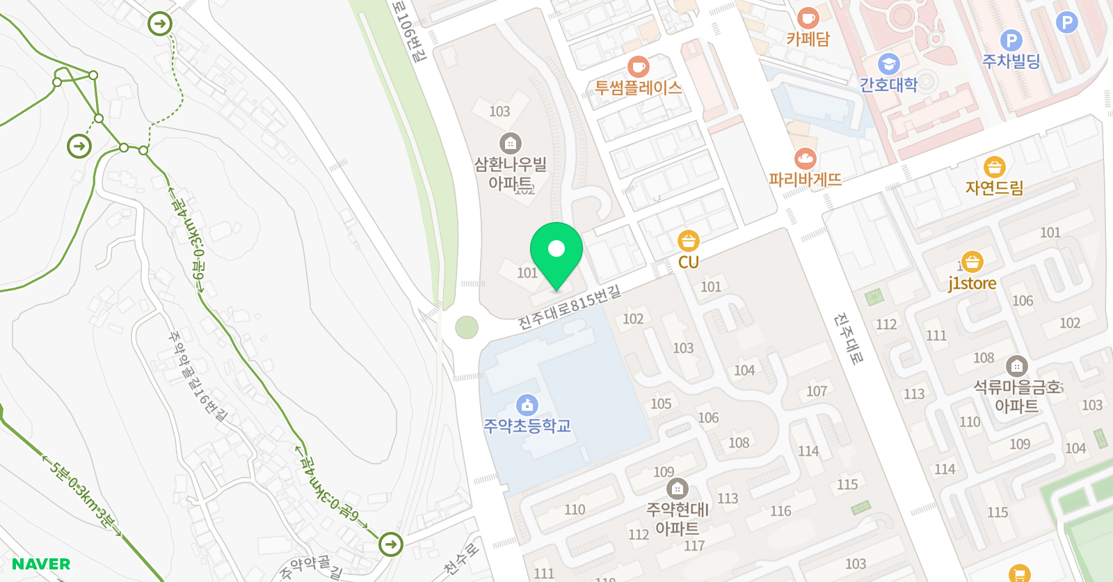 예음 피아노 아카데미 위치