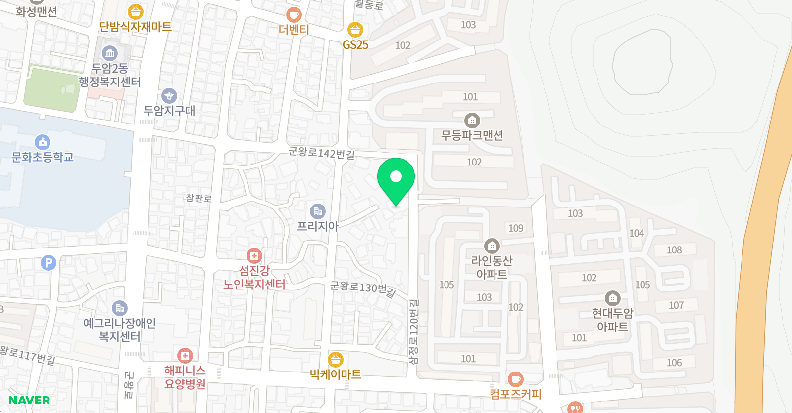 뉴엘리트 보습학원 위치