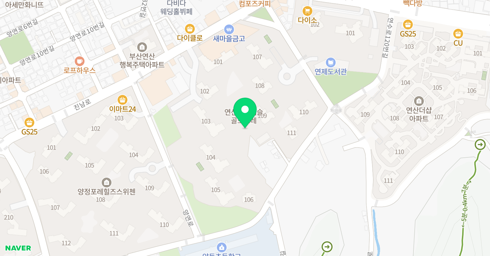 플레이코딩 컴퓨터교습소 with 컴벤져스 위치