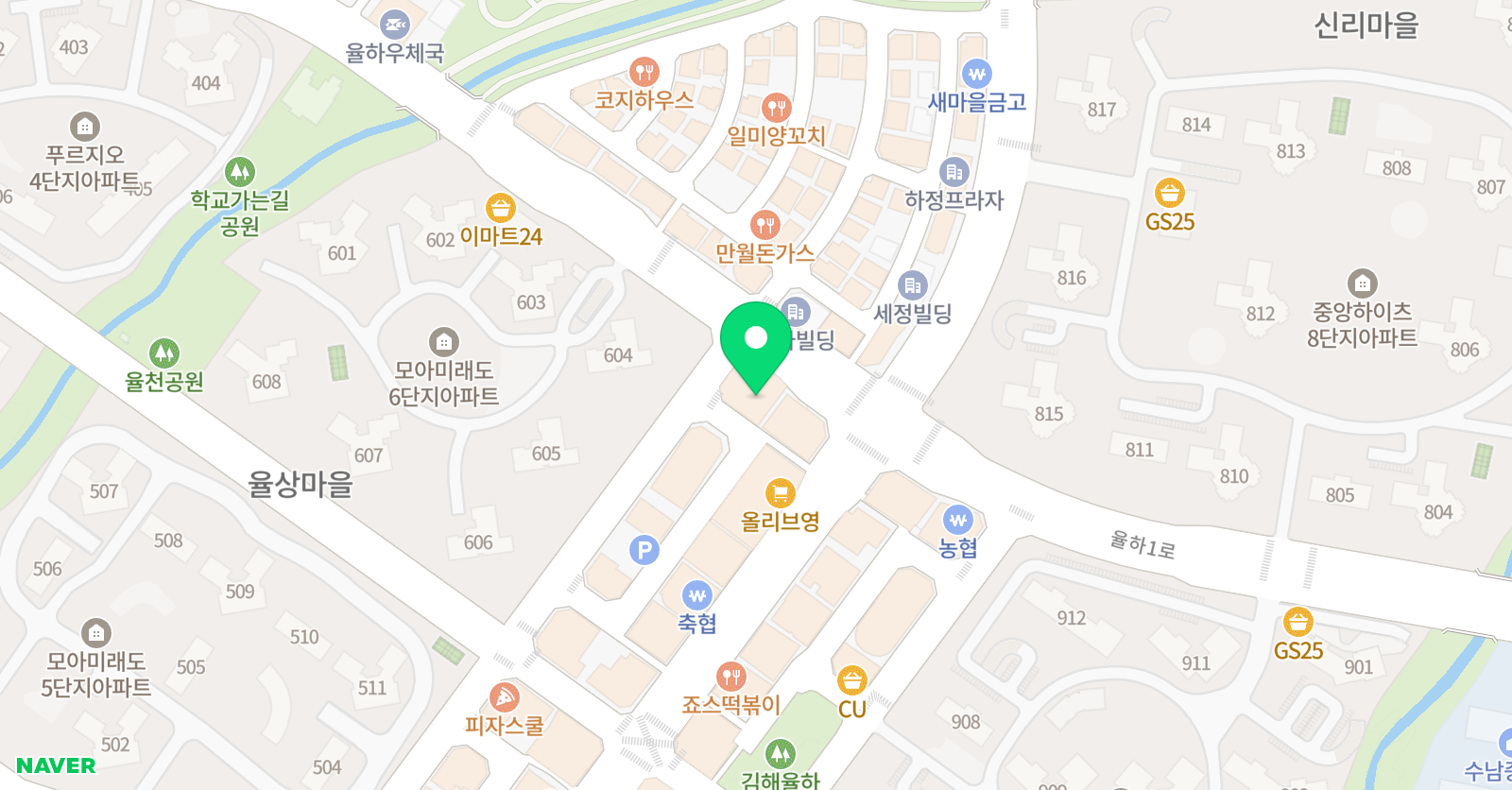 위스터디 영수학원 위치