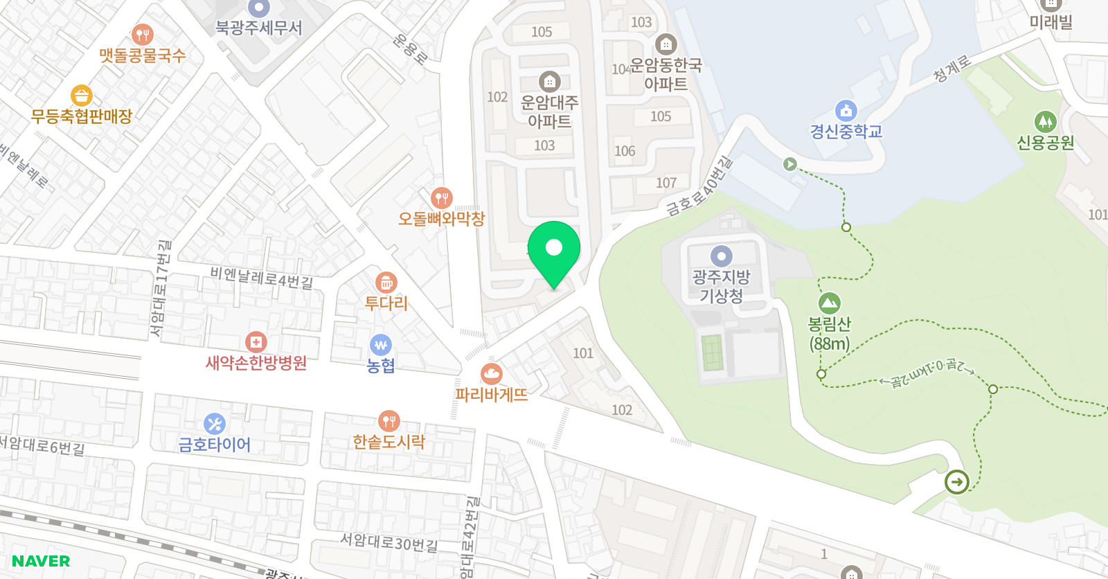 대주라엘 음악학원 위치