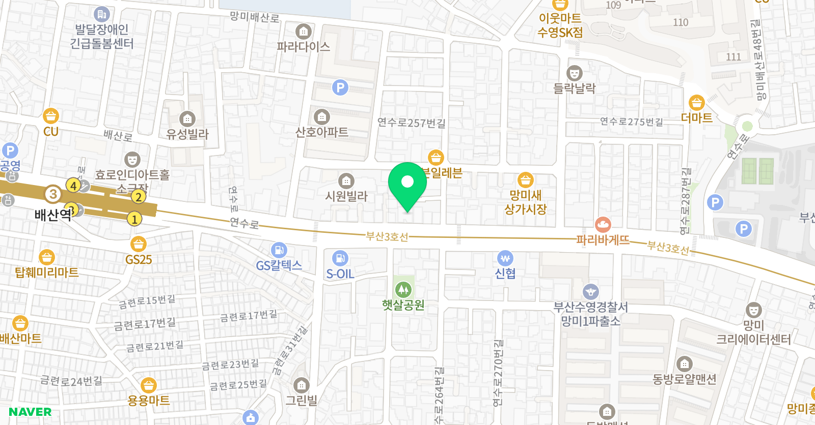 눈높이러닝센터 수미학원 위치