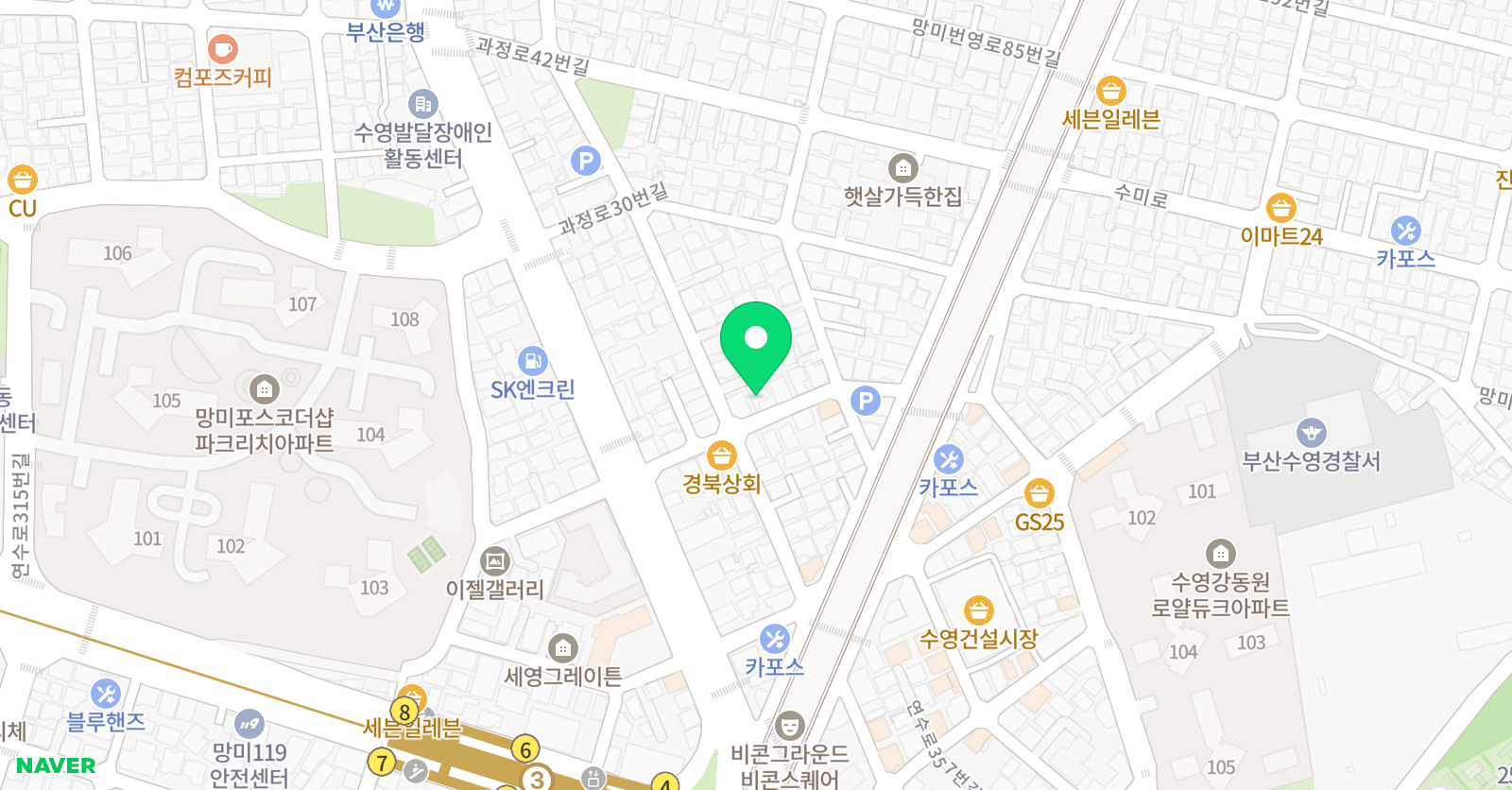 나른화실 미술교습소 위치