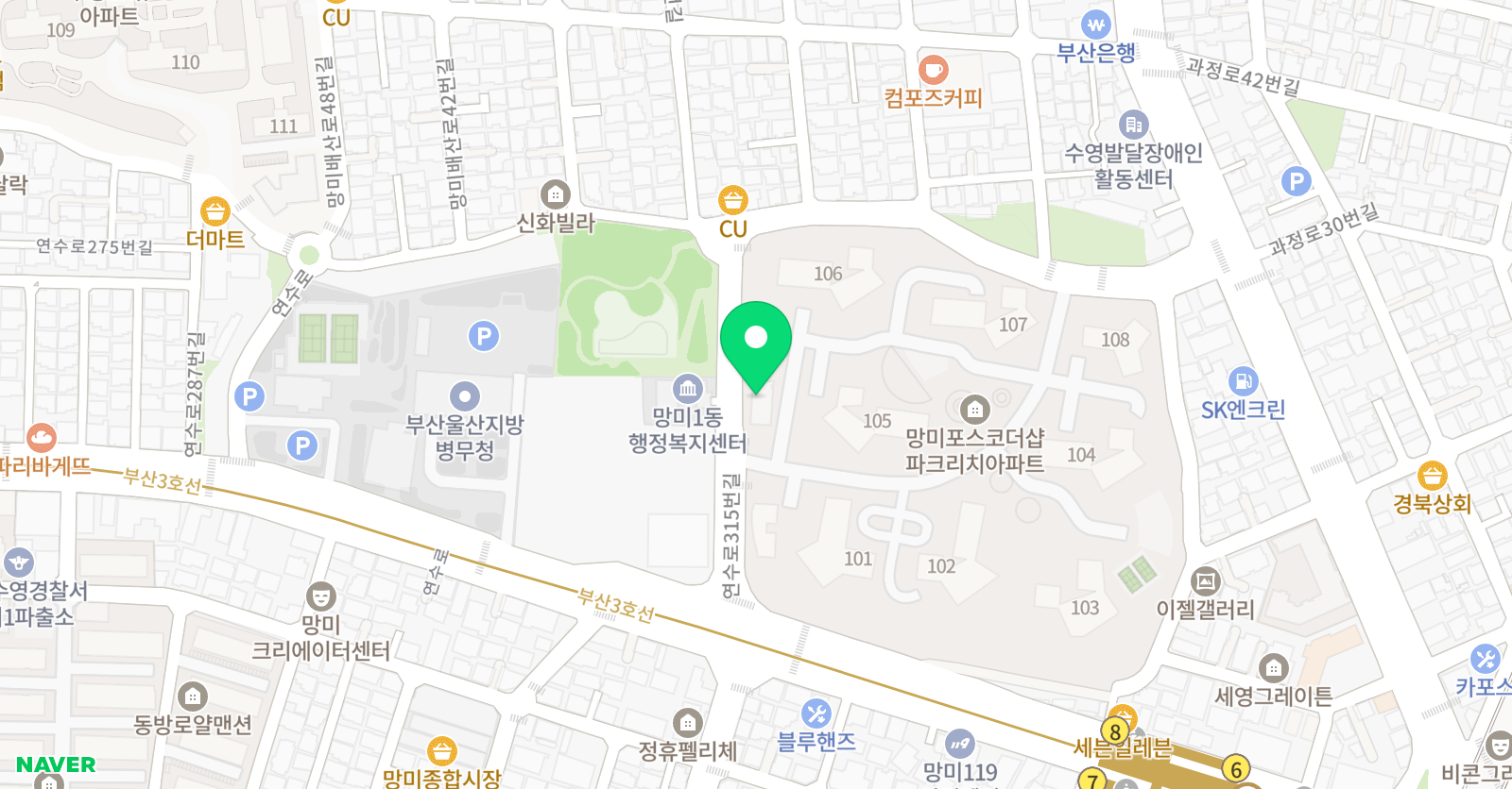 에이매쓰 수학학원 위치