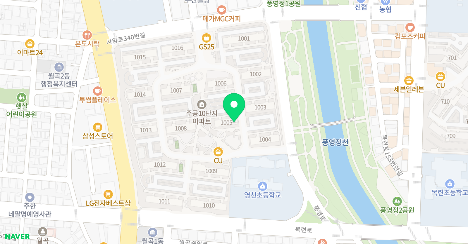아소비 수완영천점 위치