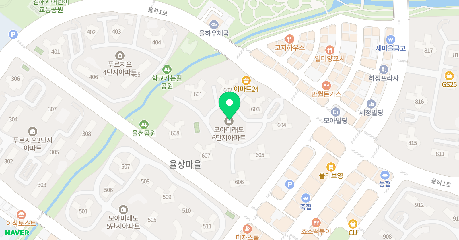 율하뮤즈 피아노 위치