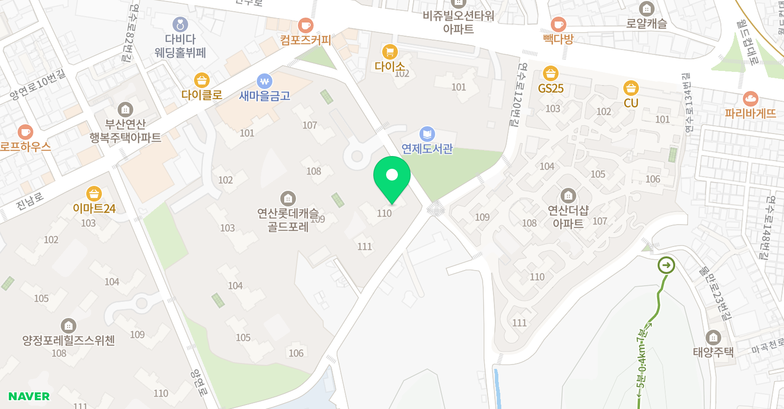 기탄사고력교실 양동초점 위치