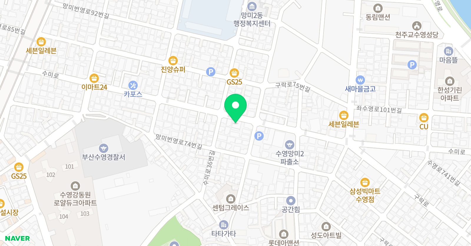 최상위 수학학원 위치
