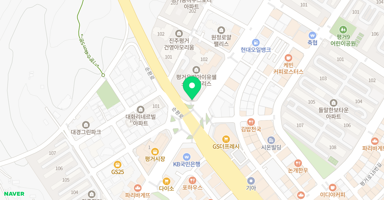 수학신주혜 수학학원 위치