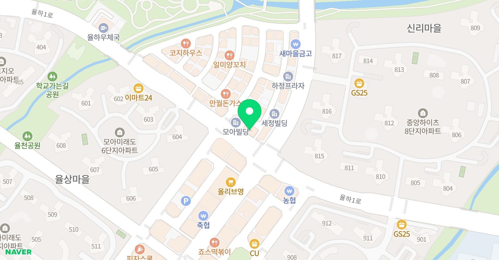 도달 영어교습소 위치