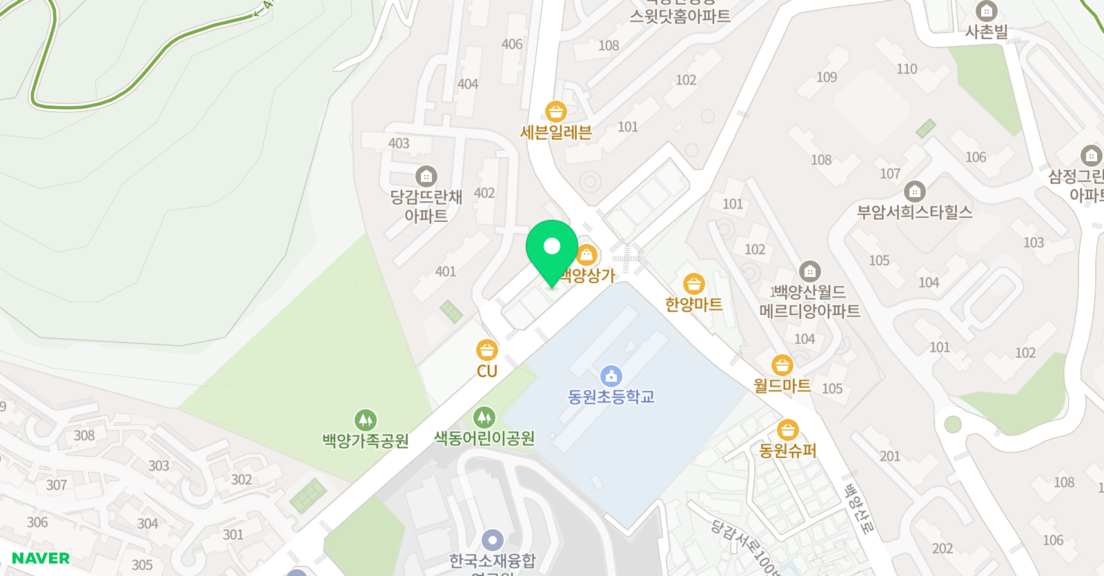 조성희클라비어 음악학원 위치