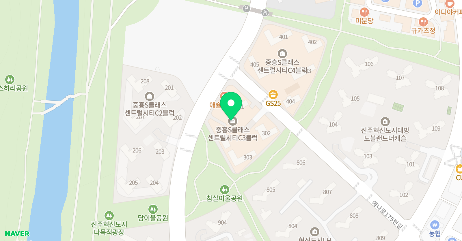 두근두근타악기음악교습소 위치