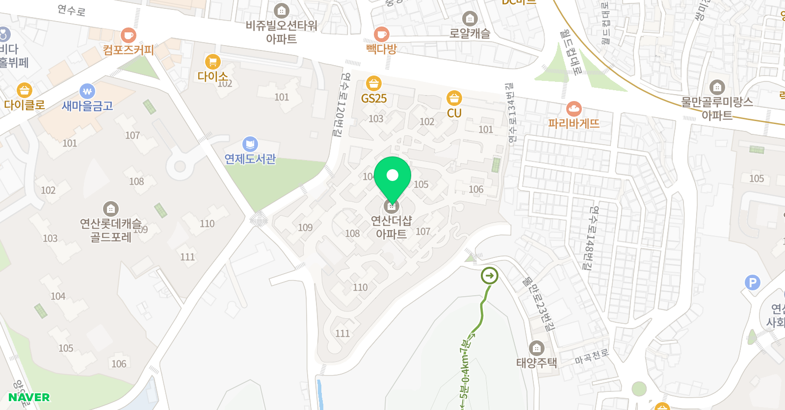 뮤엘피아노음악교습소 위치